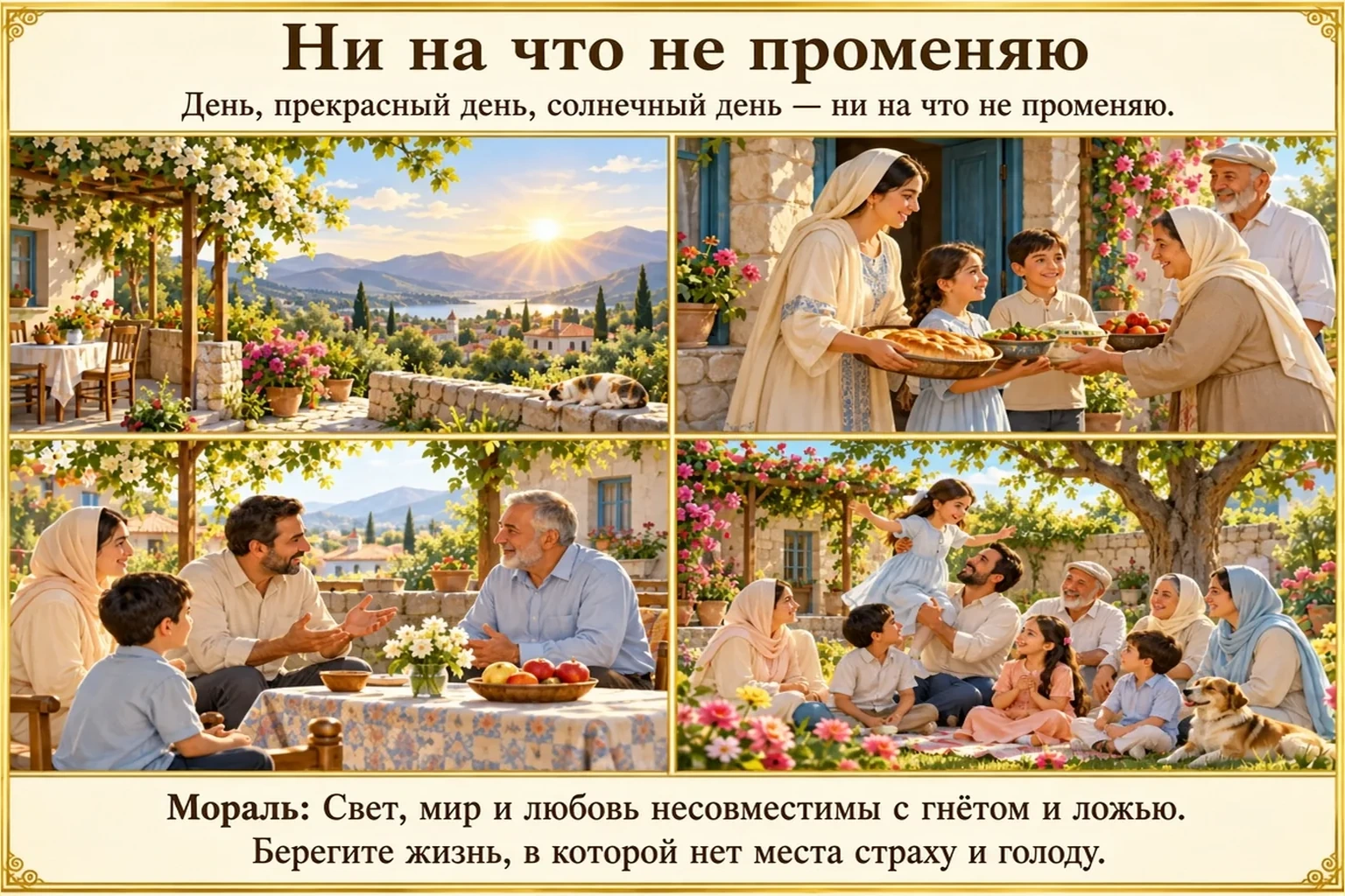 Иллюстрация: Ни на что не променяю