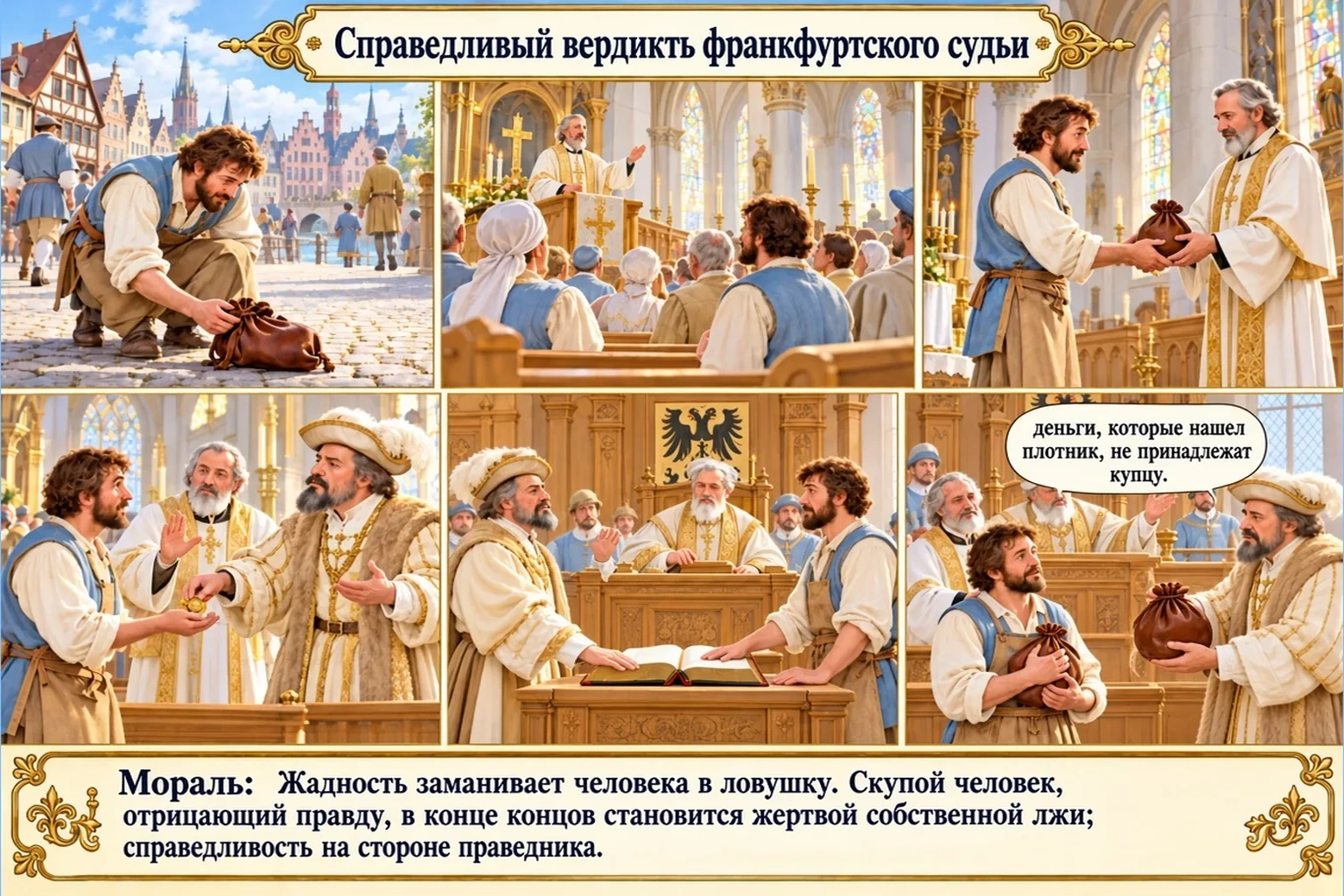 Иллюстрация: Справедливый вердикт франкфуртского судьи