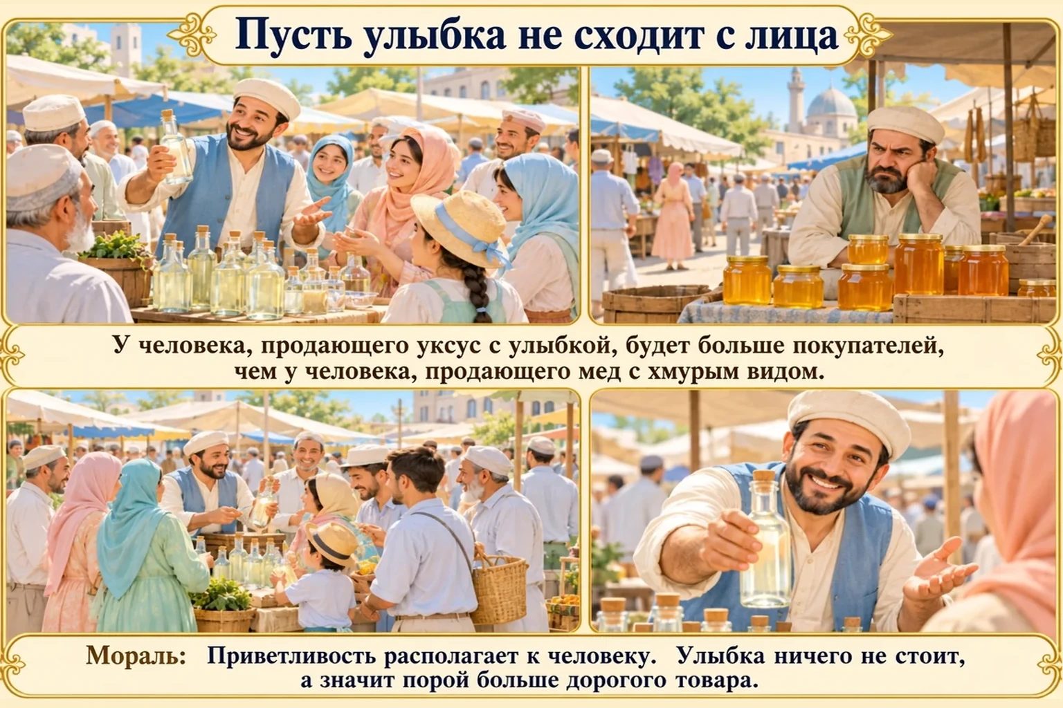 Иллюстрация: Пусть улыбка не сходит с лица
