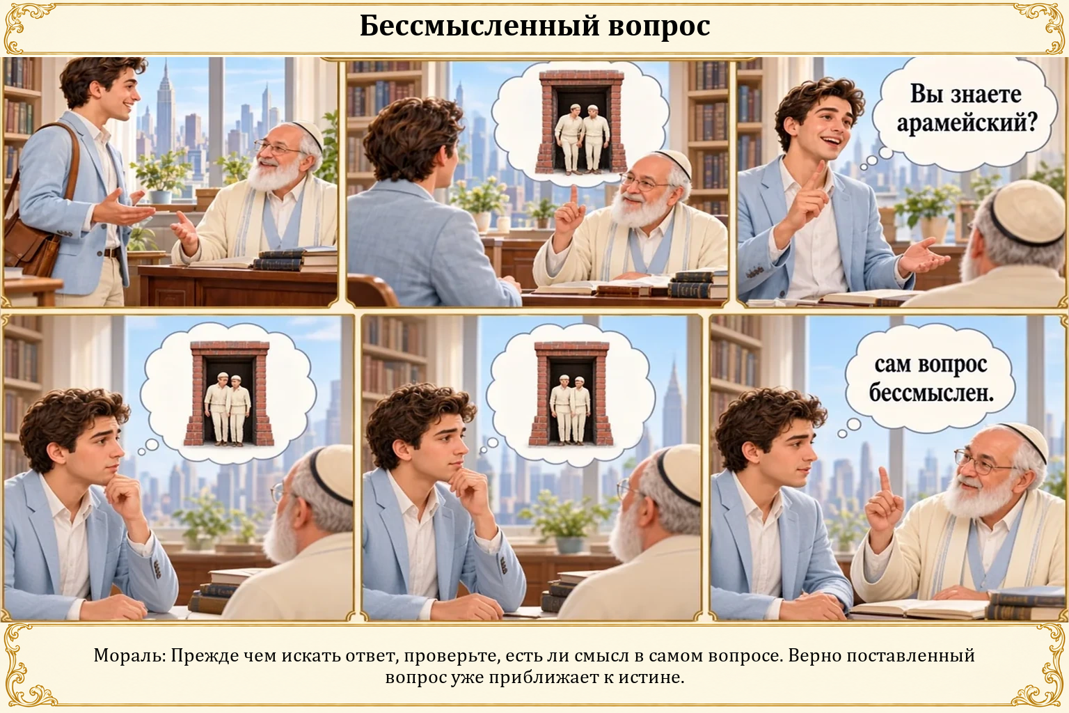 Иллюстрация: Бессмысленный вопрос