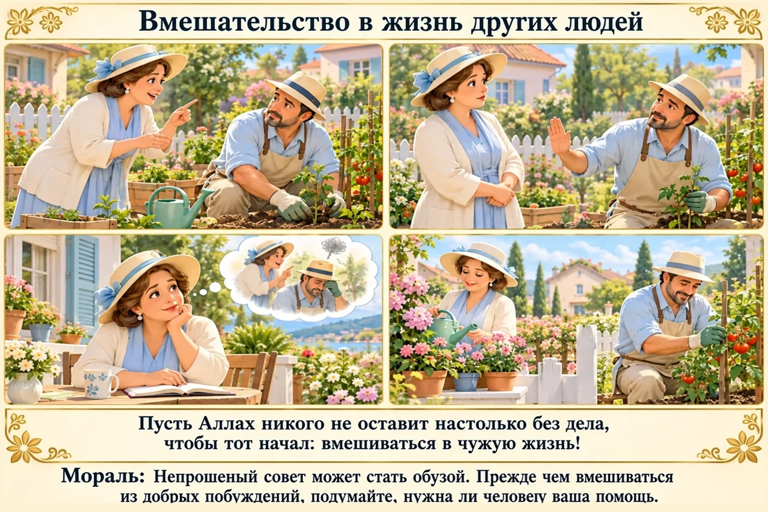 Иллюстрация: Вмешательство в жизнь других людей