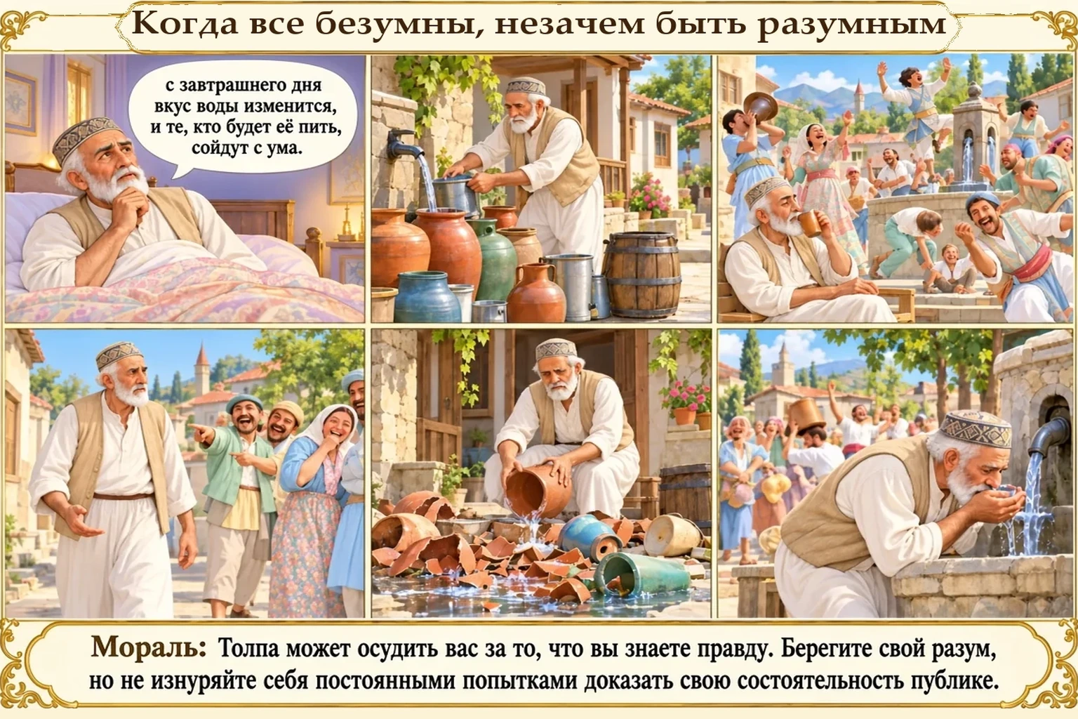 Иллюстрация: Когда все безумны, незачем быть разумным