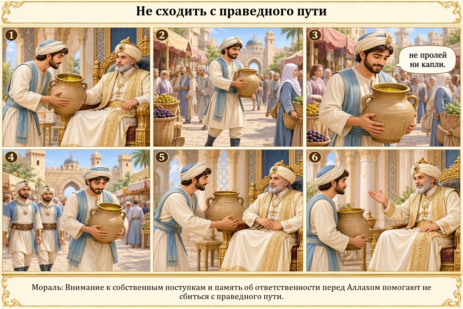 Иллюстрация: Не сходить с праведного пути