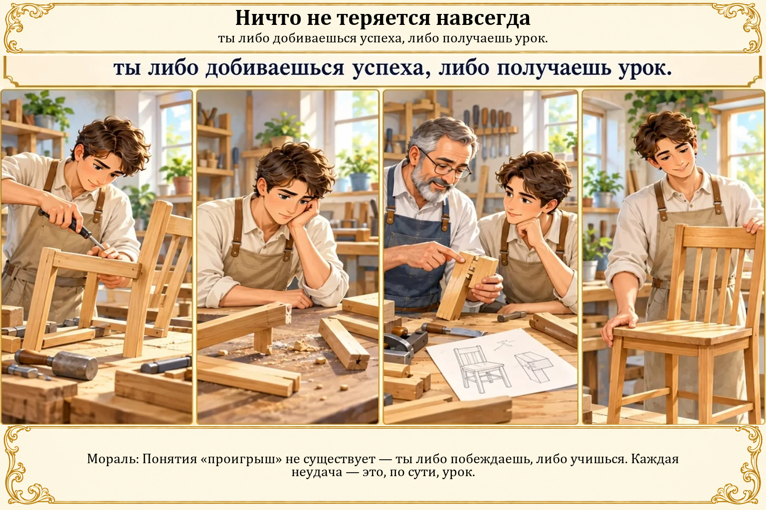 Иллюстрация: Нет такого, что «я потерял»