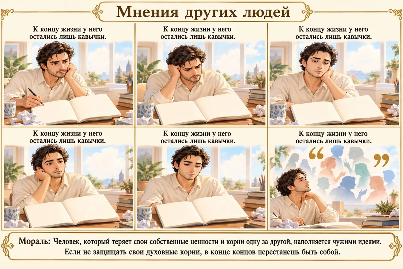 Иллюстрация: Мнения других людей