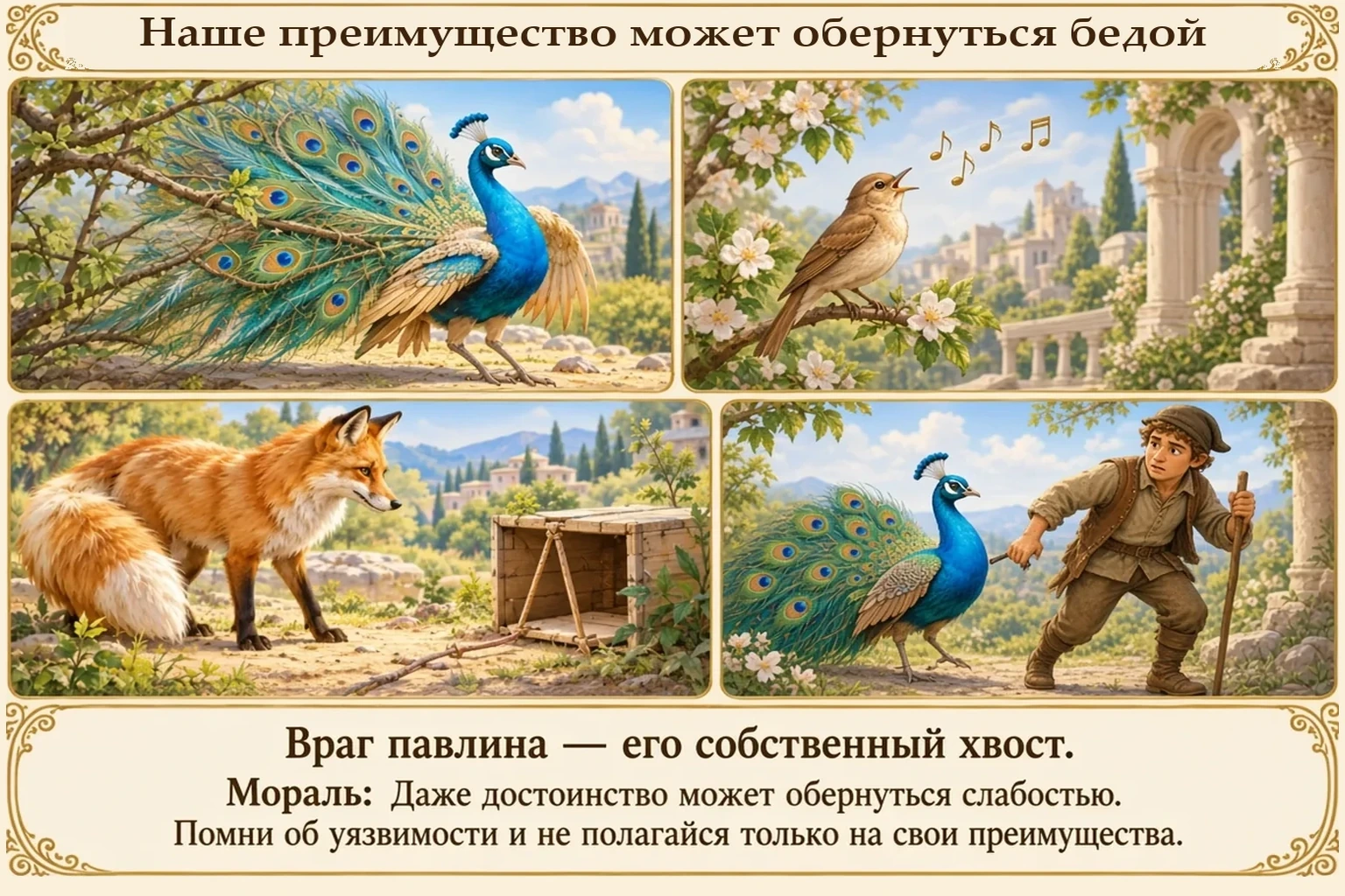 Иллюстрация: Наше преимущество может обернуться бедой