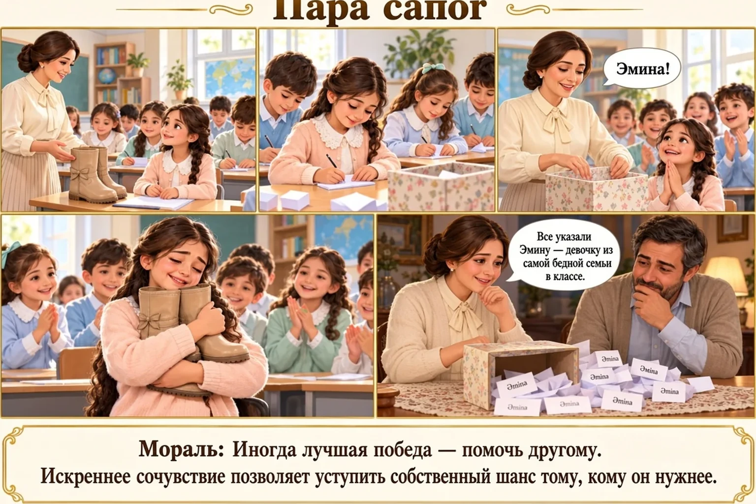 Иллюстрация: Пара сапог