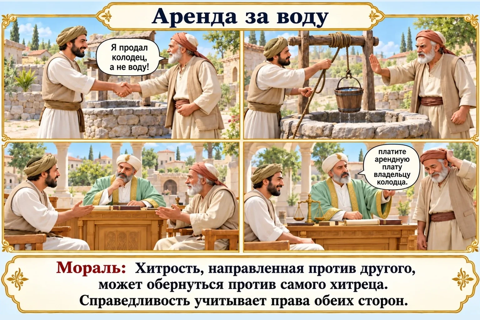 Иллюстрация: Аренда за воду