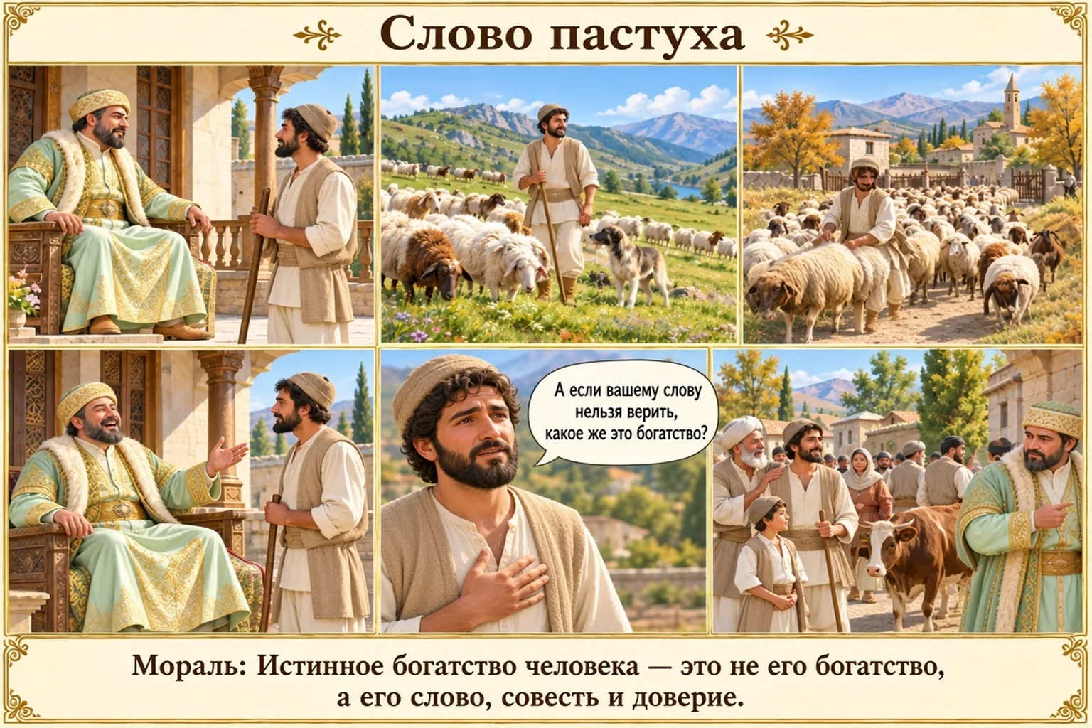 Иллюстрация: Слово пастуха