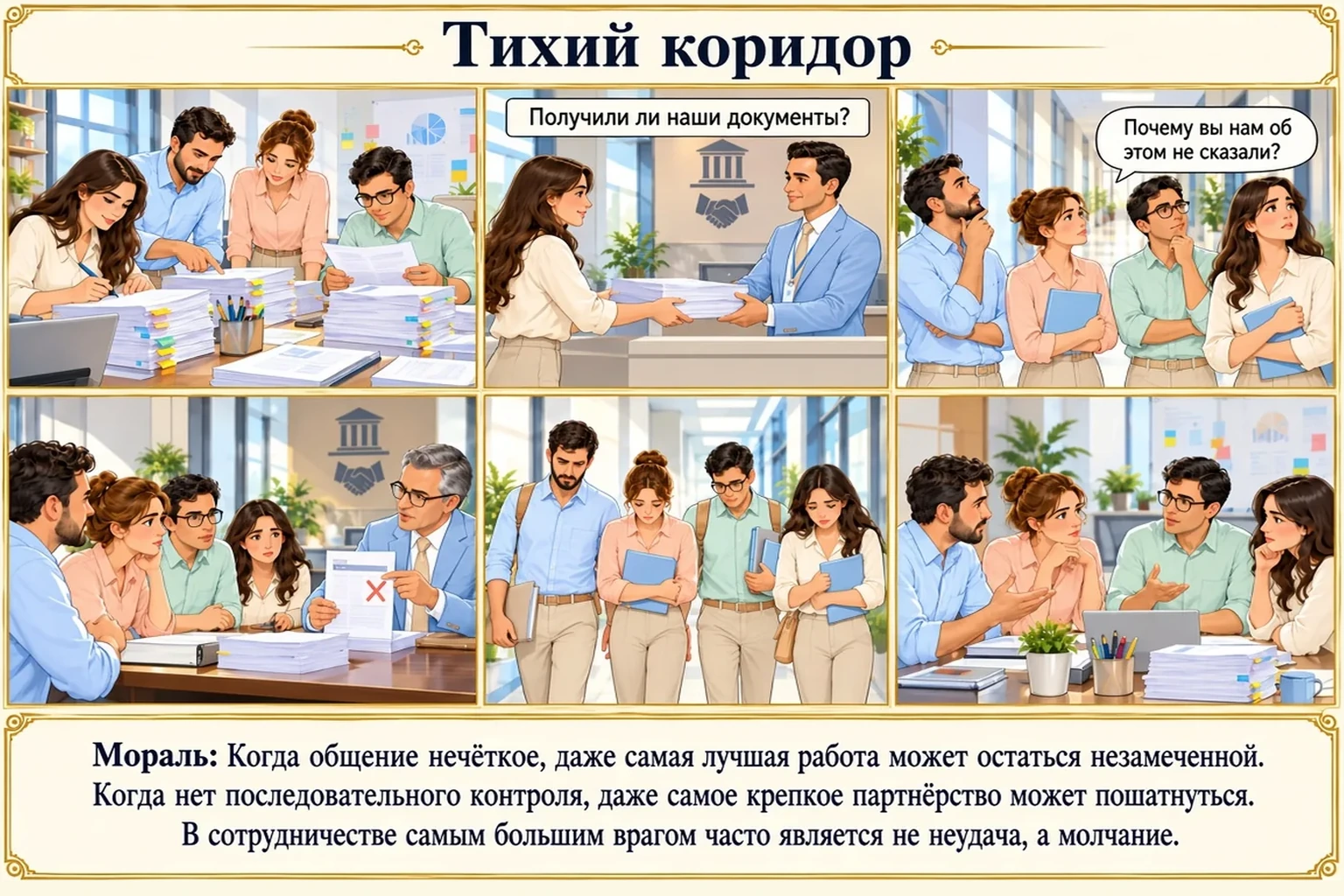 Иллюстрация: Тихий коридор