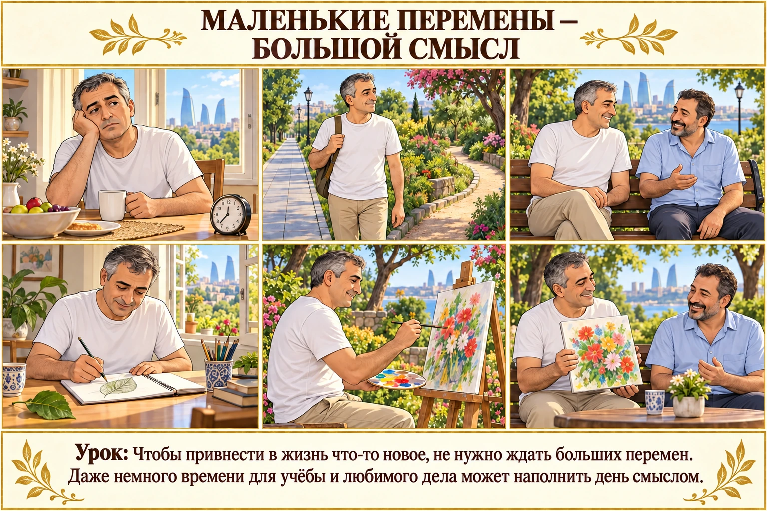 Иллюстрация: Маленькие перемены с большим смыслом