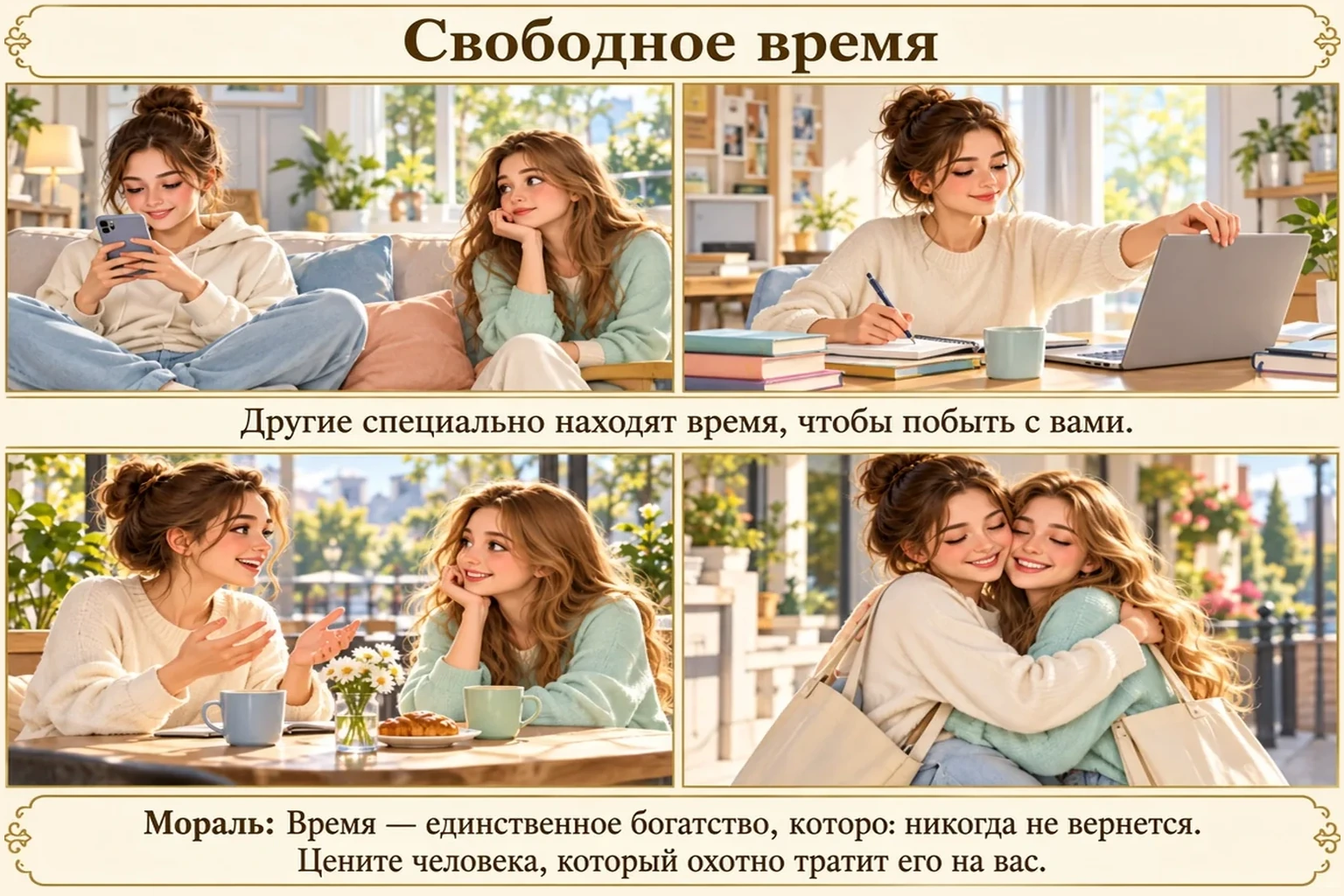 Иллюстрация: Свободное время