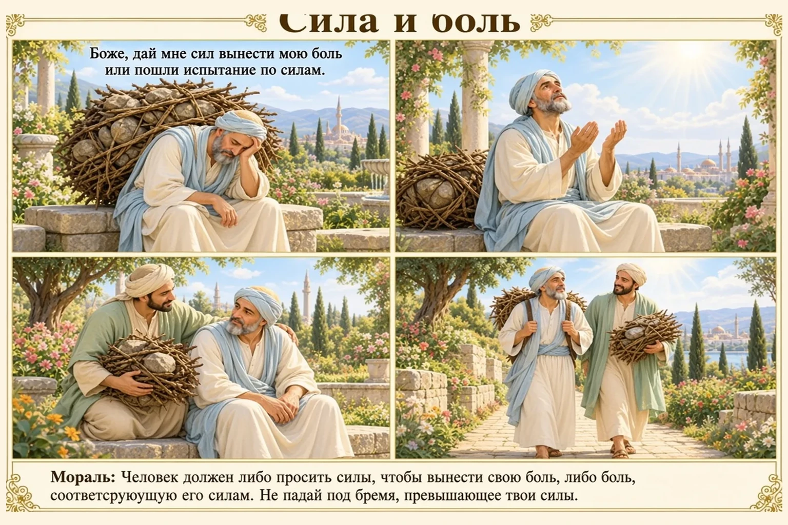 Иллюстрация: Сила и скорбь