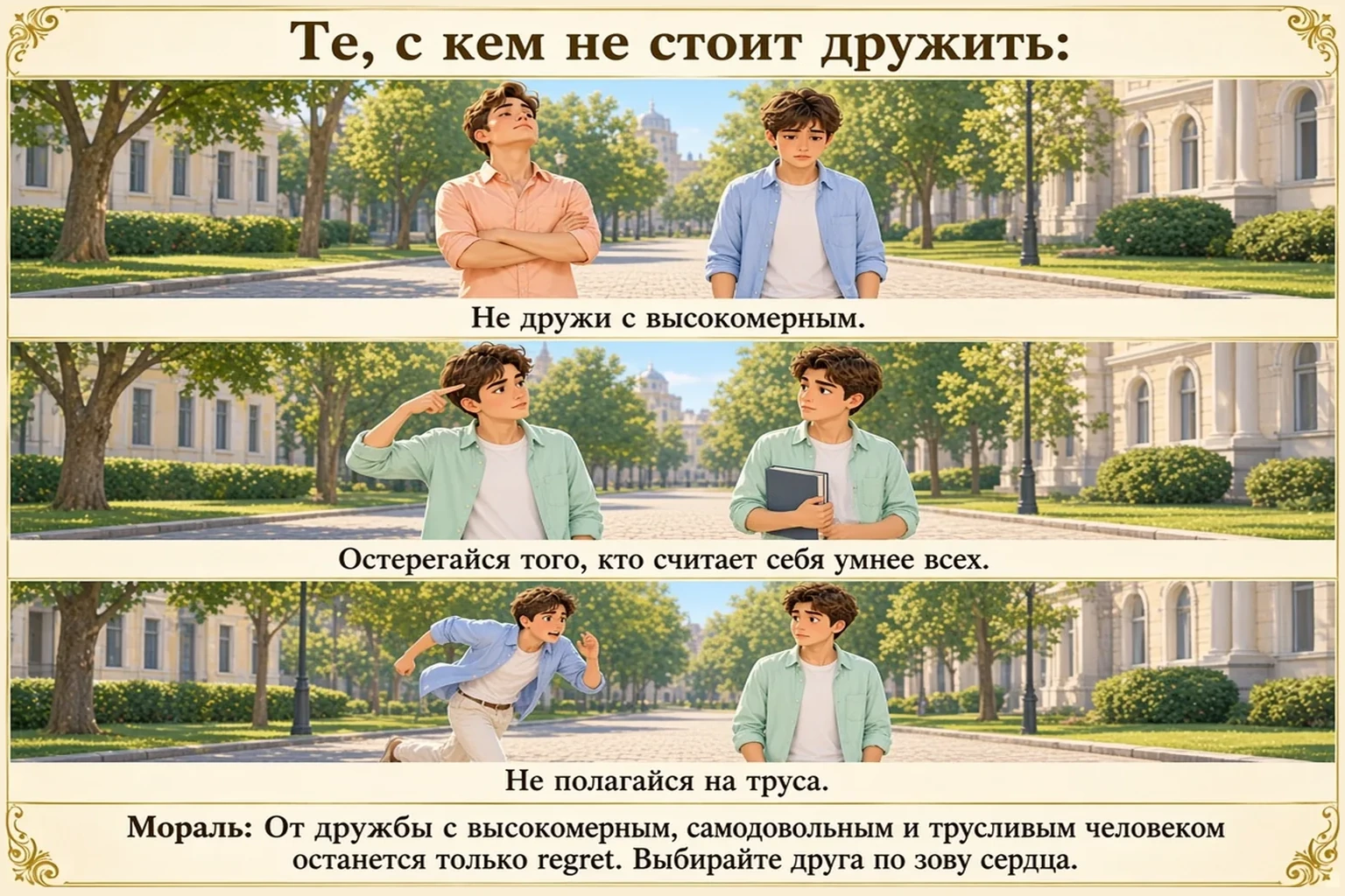 Иллюстрация: Те, с кем не стоит дружить: