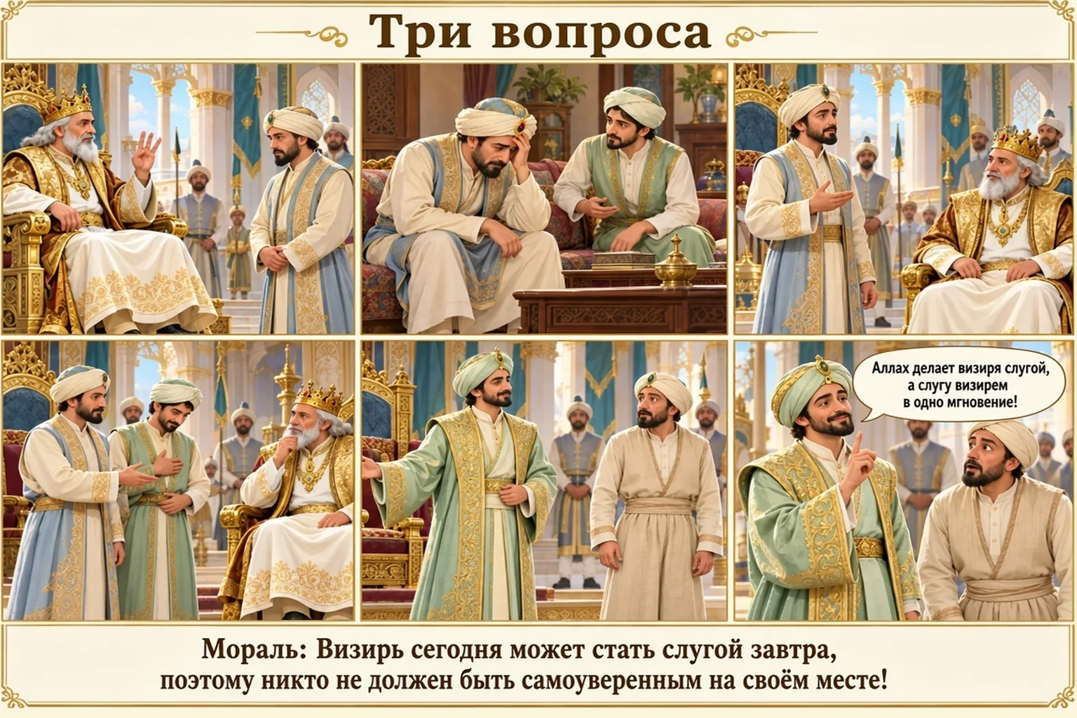 Иллюстрация: Три вопроса