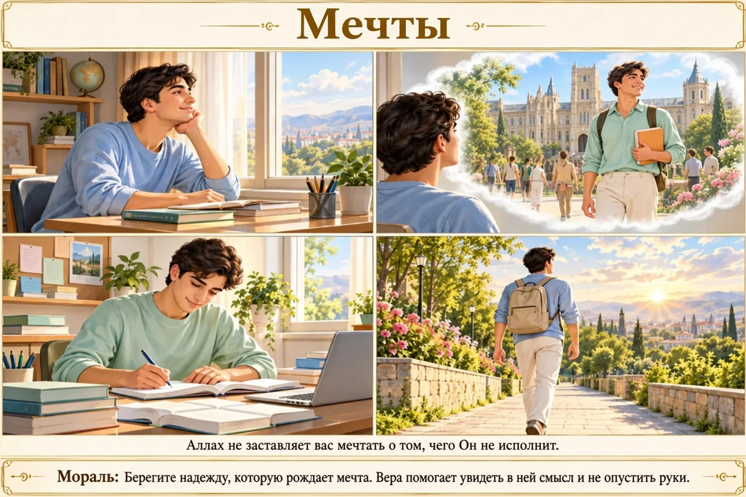 Иллюстрация: Мечты