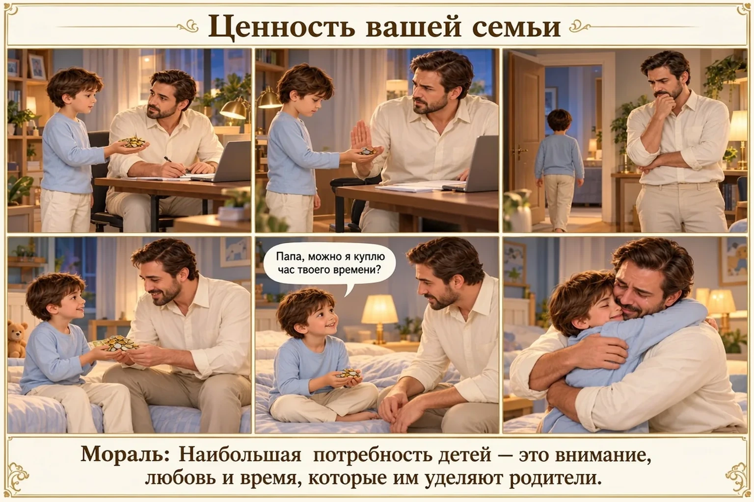 Иллюстрация: Ценность вашей семьи