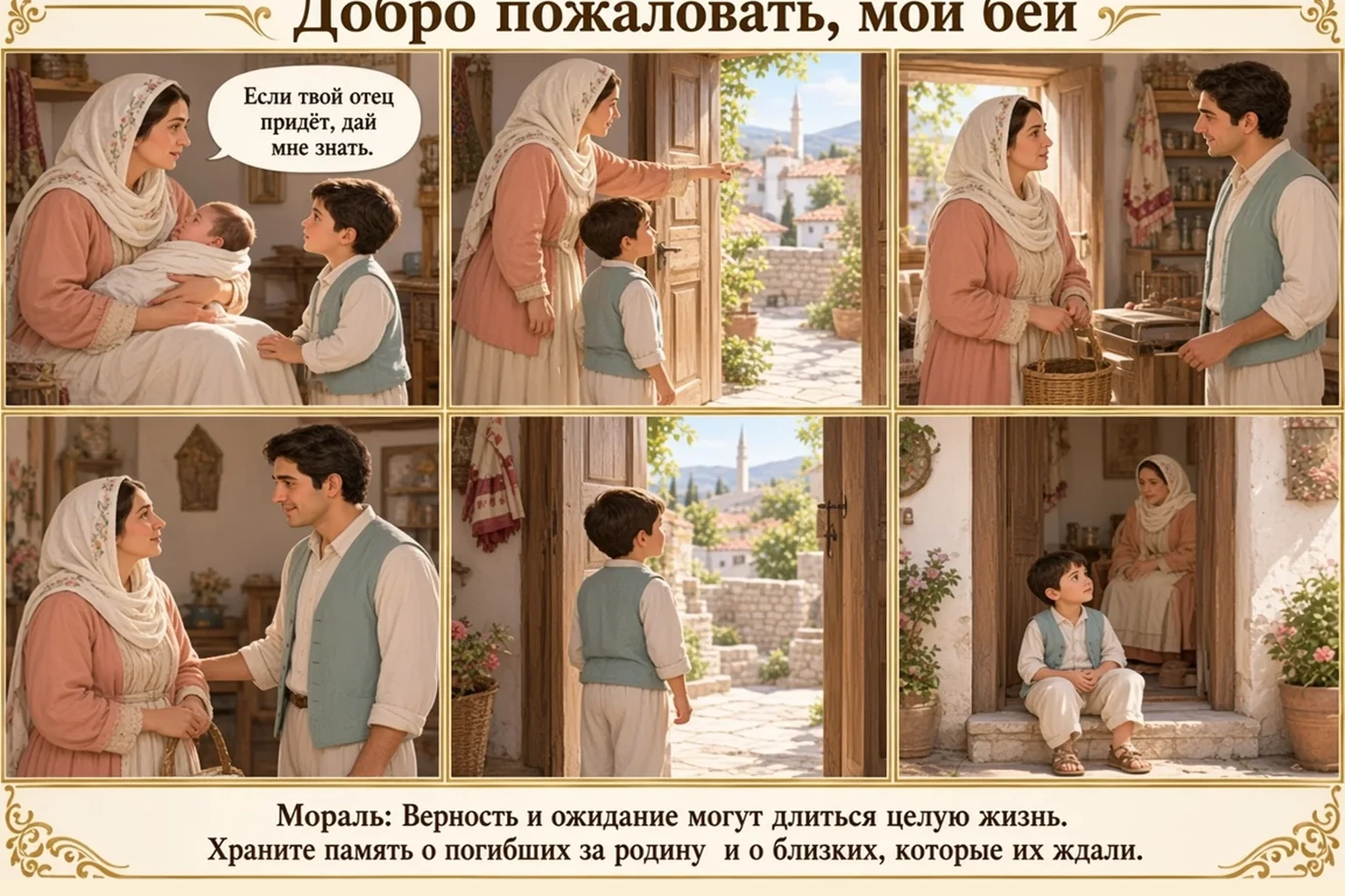 Иллюстрация: Добро пожаловать, мой бей