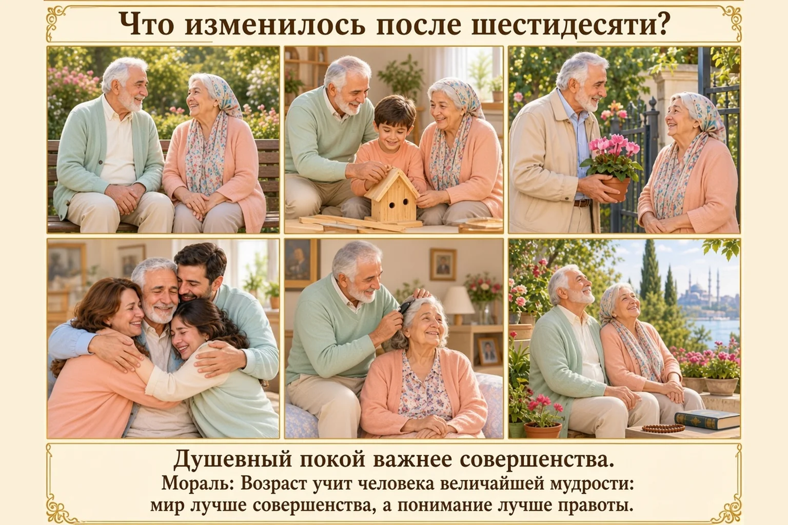 Иллюстрация: Что изменилось после шестидесяти?