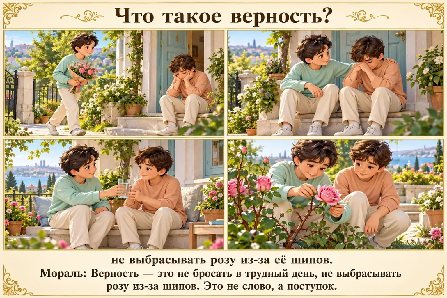 Иллюстрация: Что такое верность?