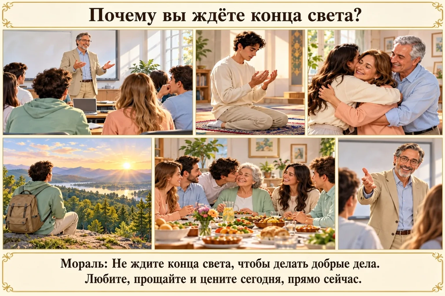 Иллюстрация: Почему вы ждёте конца света?