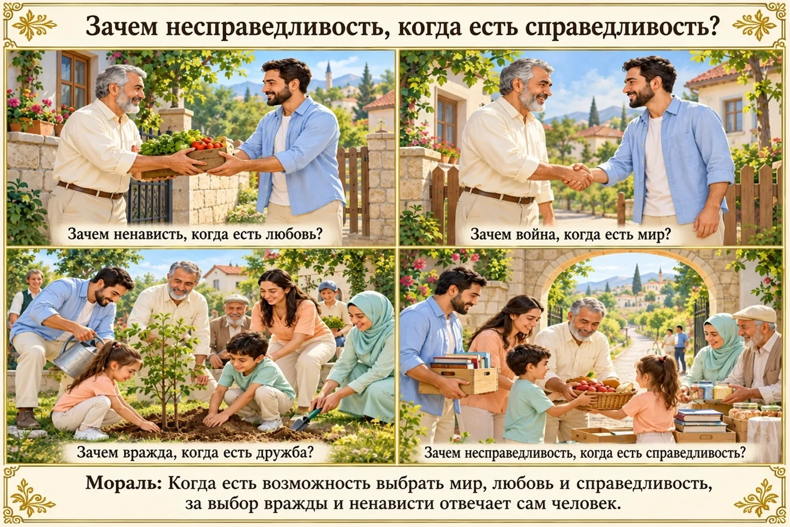 Иллюстрация: Зачем несправедливость, когда есть справедливость?